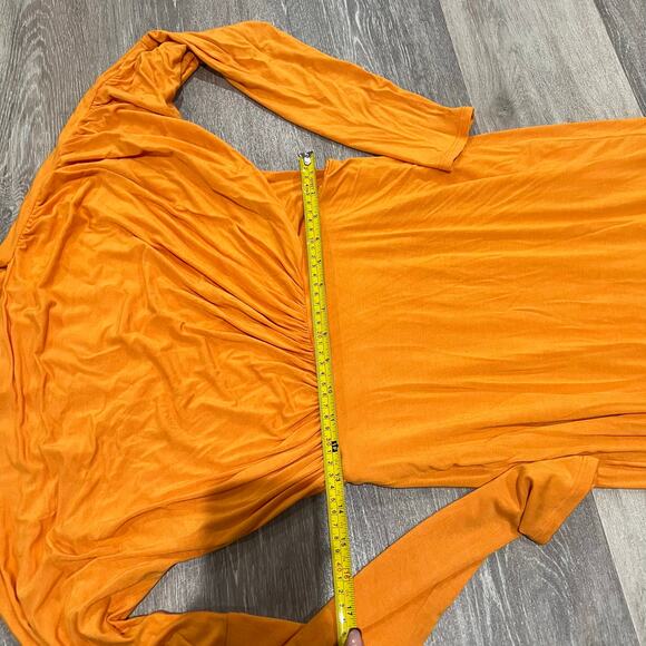 The Line by K Pascal Dress Tangerine Orange Size Medium - Picture 6 of 10